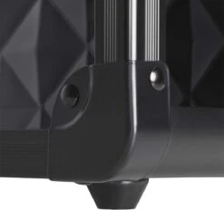 Make-upkoffer, Kapperskoffer, Cosmeticakoffer, Lege Nagelkoffer, Multikoffer, Afsluitbaar Voor Nageldesign/massageolie/fotoapparatuur, 34,7 X 22,2 X 25 Cm , Volledig Zwart HM-YAHEE-411233 -Cosmetica winkel 1200x1126 3