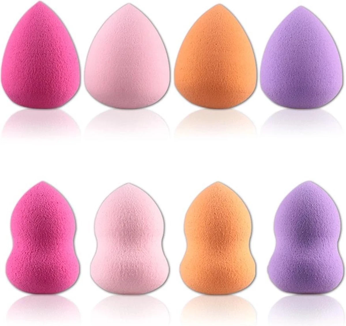 (5 Stuks) Make Up Spons - Gezicht Sponsje - Foundation Blender - Beauty Blender - Poeder - Make-Up 5 (5 Stuks) Make Up Spons - Gezicht Sponsje - Foundation Blender - Beauty Blender - Poeder - Make-Up - Afbeelding 5