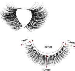 Merkloos 10 Paar - 3D Valse Wimpers - Fake Lashes - Natuurlijke Uitziend Kunstwimpers - Voor Make-Up Eyelashes 5 Merkloos 10 Paar - 3D Valse Wimpers - Fake Lashes - Natuurlijke Uitziend Kunstwimpers - Voor Make-Up Eyelashes -Cosmetica winkel 1200x1132