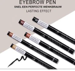 Wenkbrauw Microblade Pen - Tattoo - BRUIN 03 - Watervaste Microblading Wenkbrauwpen - Eyebrow Tattoo Pen - Make Up - 4 Punts Pen -Cosmetica winkel 1200x1136 6