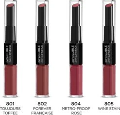 L’Oréal Paris Lippenstift Infaillible 24H - 801 Toujours Toffee 5 Ml 14 L’Oréal Paris Lippenstift Infaillible 24H - 801 Toujours Toffee 5 Ml -Cosmetica winkel 1200x1147 2