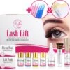 MURLEY'S Lashlift Set Met Wimperverf & Wenkbrauwverf, Met Zwarte Verf