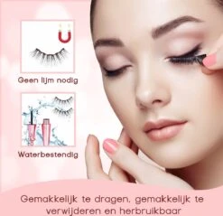 Merkloos La Liva Magnetische Wimpers - Inclusief Eyeliner En Wimper Pincet - 5 Magneetjes - Wimperextentions - Wimperlifting Set - Lash Lift -Cosmetica winkel 1200x1163 2