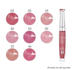 Bourjois Gloss Effet 3D Effect Lipgloss - 03 Brun Rose Academic -Cosmetica winkel 1200x1164 18