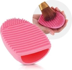 Make Up Kwasten Reiniger - Egg Roze - BrushEgg - Kwastenreiniger