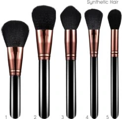 Evvie Professionele 29-delige Make-up Kwasten Set Deluxe Visagie Kwastenset 10 Evvie Professionele 29-delige Make-up Kwasten Set Deluxe Visagie Kwastenset -Cosmetica winkel 1200x1169 4