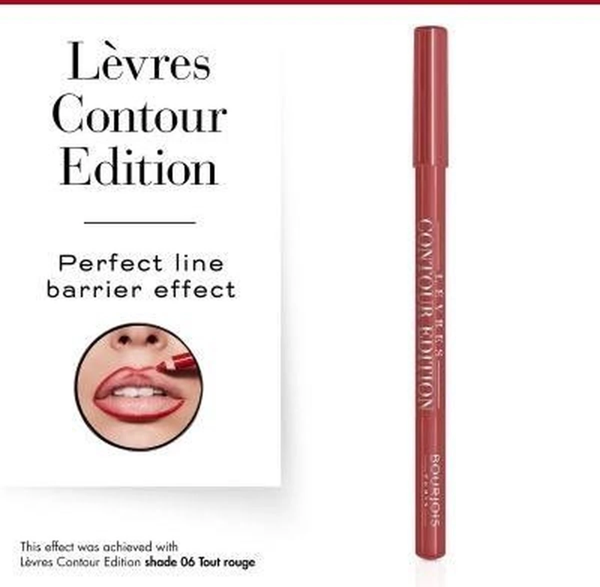 Bourjois Levres Contour Edition Lip Liner Contour Lip Pencil - 01 Nude Wave 2 Bourjois Levres Contour Edition Lip Liner Contour Lip Pencil - 01 Nude Wave - Afbeelding 2