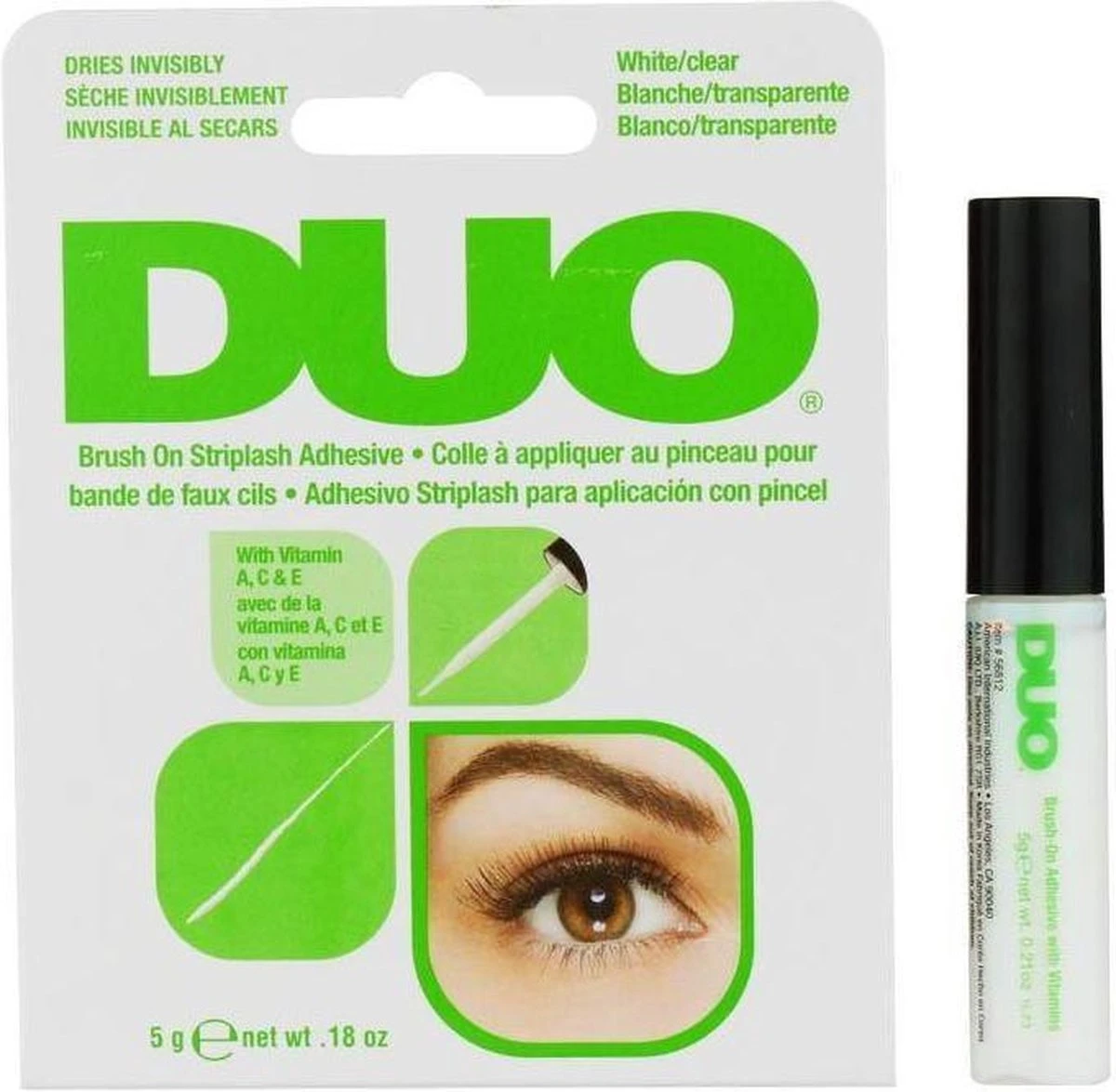 DUO Brush-on Adhesive - Wimperlijm - Clear 5 DUO Brush-on Adhesive - Wimperlijm - Clear - Afbeelding 5