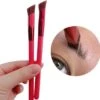Wenkbrauw Borstel - Make-up - Vierkant - Borstel - Wenkbrauw - Trend - Schuin - Rood