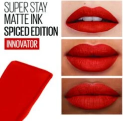 Maybelline SuperStay Matte Ink Lippenstift - 330 Innovator - 5 Ml 10 Maybelline SuperStay Matte Ink Lippenstift - 330 Innovator - 5 Ml -Cosmetica winkel 1200x1185 6