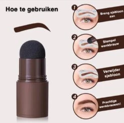 Kopari Wenkbrauw Stempel - Wenkbrauw Stempel - Make Up Inclusief Sjablonen - Eyebrow Stamp - Stempelset - Brow Stamp - Wenkbrauw Sjabloon -Cosmetica winkel 1200x1188 12