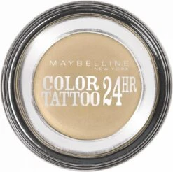 Maybelline Color Tattoo 24H - 5 Eternal Gold - Goud - Oogschaduw -Cosmetica winkel 1200x1193 2