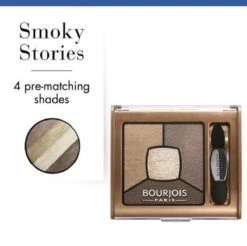 Bourjois Smoky Stories Oogschaduw Quatuor Oogschaduw - 06 Upside Brown -Cosmetica winkel 1200x1194 2