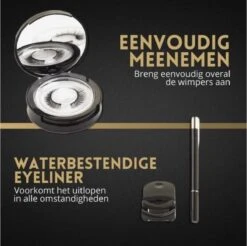 Magnetische Wimpers - 3 Paar - Luxe Set Inc. Eyeliner, Mascara, Kruller 15 Magnetische Wimpers - 3 Paar - Luxe Set Inc. Eyeliner, Mascara, Kruller -Cosmetica winkel 1200x1196 3