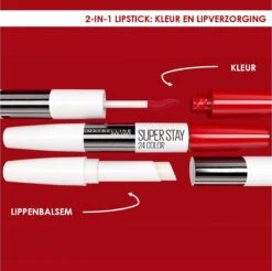 Maybelline Superstay 24h Lippenstift - 800 Purple -Cosmetica winkel 1200x1197 19