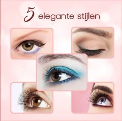 Merkloos La Liva Magnetische Wimpers - Inclusief Eyeliner En Wimper Pincet - 5 Magneetjes - Wimperextentions - Wimperlifting Set - Lash Lift -Cosmetica winkel 1200x1197 7