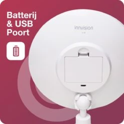 Innovision Make Up Spiegel - Met Verlichting En Zuignap - 360° Verstelbaar - Werkt Op Batterijen En Op Stroom - 5x Vergroot -Cosmetica winkel 1200x1200 1099