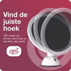 Innovision Make Up Spiegel - Met Verlichting En Zuignap - 360° Verstelbaar - Werkt Op Batterijen En Op Stroom - 5x Vergroot -Cosmetica winkel 1200x1200 1101