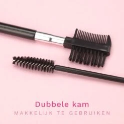 Wimperkruller Set – 5-delig – Met Wimperkruller, Wimperkruller Klein, Wimper Pincet, Wimper Borstel Met Kam, Spoolie - RVS – Rose Goud En Zwart -Cosmetica winkel 1200x1200 1118