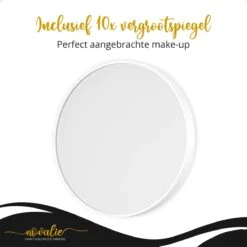 Novalie Hollywood Spiegel Met Verlichting - 65 Cm X 50 Cm - Make Up Spiegel Met Led Lampen – Visagie – Dimbaar / 3 Lichtstanden – Voor Hem / Haar Cadeau – 10x Vergroting – Met Tru-Daylight Verlichting – Wit 20 Novalie Hollywood Spiegel Met Verlichting - 65 Cm X 50 Cm - Make Up Spiegel Met Led Lampen – Visagie – Dimbaar / 3 Lichtstanden – Voor Hem / Haar Cadeau – 10x Vergroting – Met Tru-Daylight Verlichting – Wit -Cosmetica winkel 1200x1200 1168