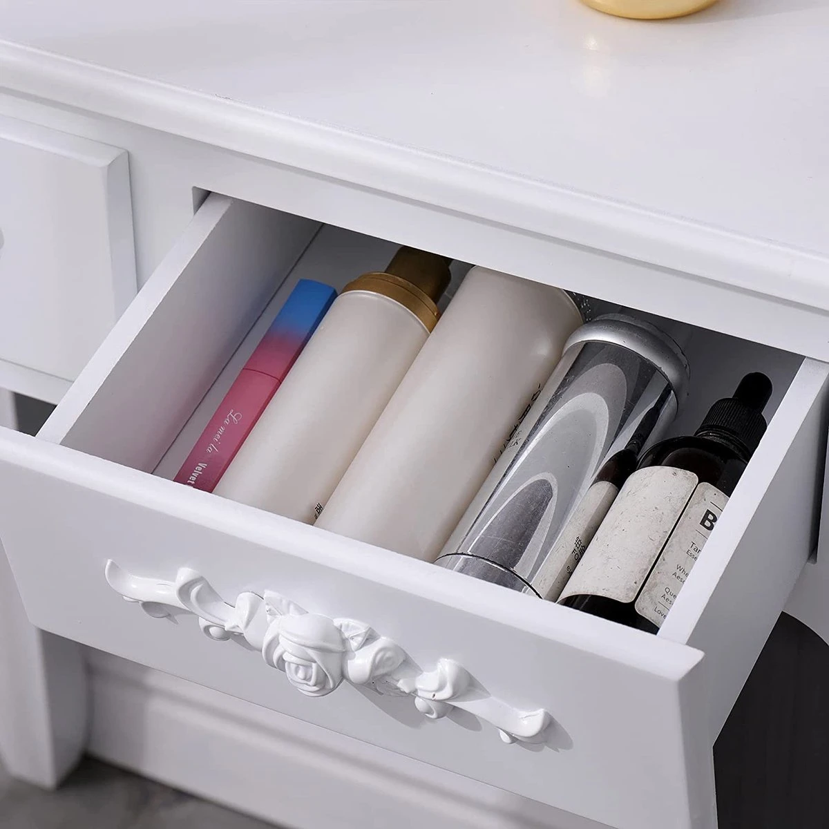 RJRoyal Living Princess Kaptafel Met Spiegel Make Up 6 RJRoyal Living Princess Kaptafel Met Spiegel Make Up - Afbeelding 6