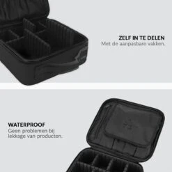 Cosmetica Koffer - Make-up Koffer Met Verstelbare Vakken - Visagie En Nagelstyliste Beauty Koffer - 26x23x9CM 25 Cosmetica Koffer - Make-up Koffer Met Verstelbare Vakken - Visagie En Nagelstyliste Beauty Koffer - 26x23x9CM -Cosmetica winkel 1200x1200 1278