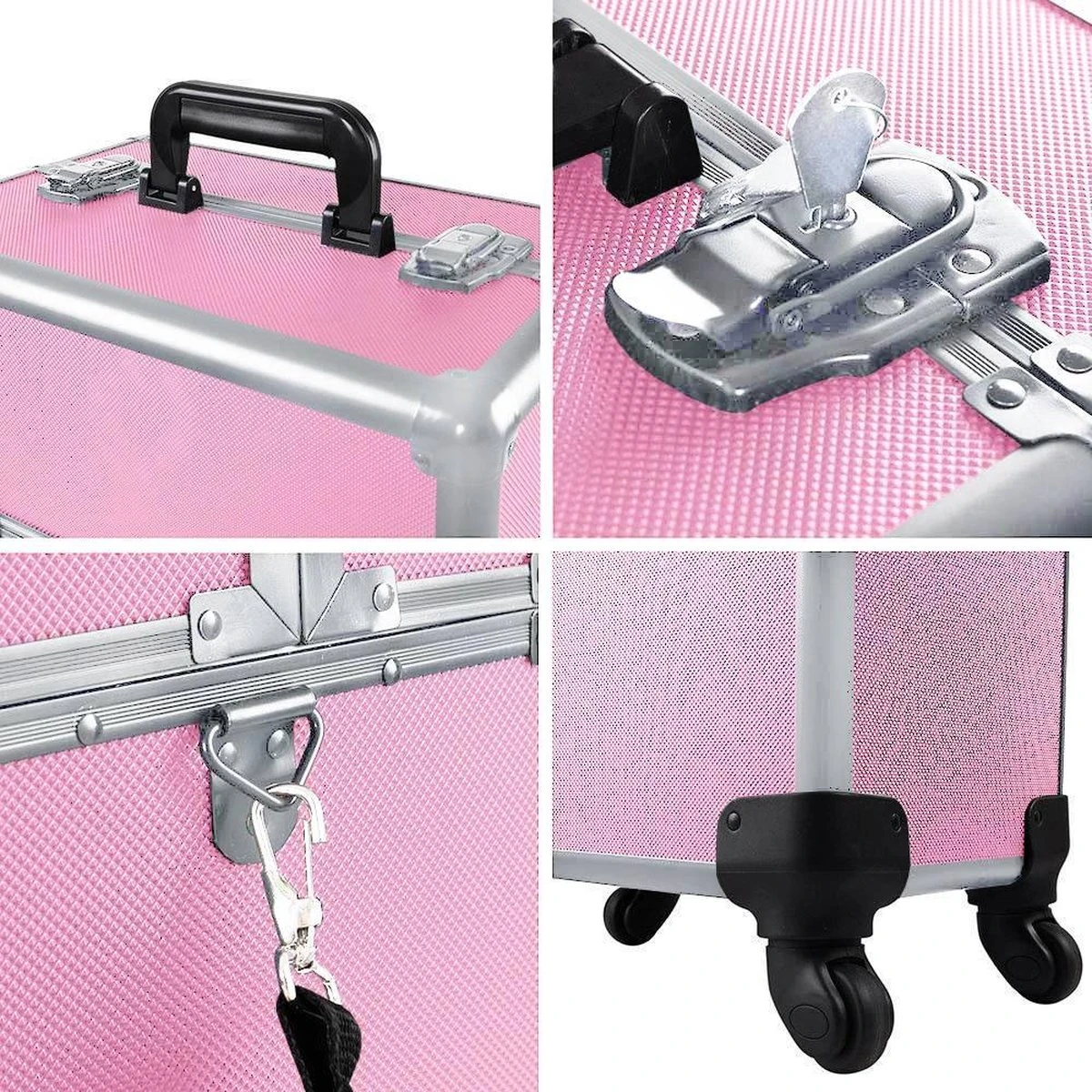 Trolley Nagelkoffer Nagelstyliste Koffer - Beautycase 3 Trolley Nagelkoffer Nagelstyliste Koffer - Beautycase - Afbeelding 3