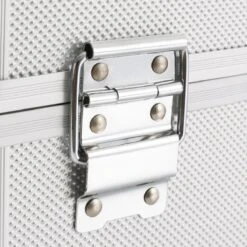 AREBOS Cosmetica Koffer - Beauty Case - Cosmetica Trolley - 15 L - Zilber -Cosmetica winkel 1200x1200 1316