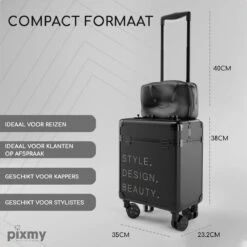 PIXMY® - MT130-S - Make Up Koffer - Cosmetica Koffer - DESIGN -Cosmetica winkel 1200x1200 1364