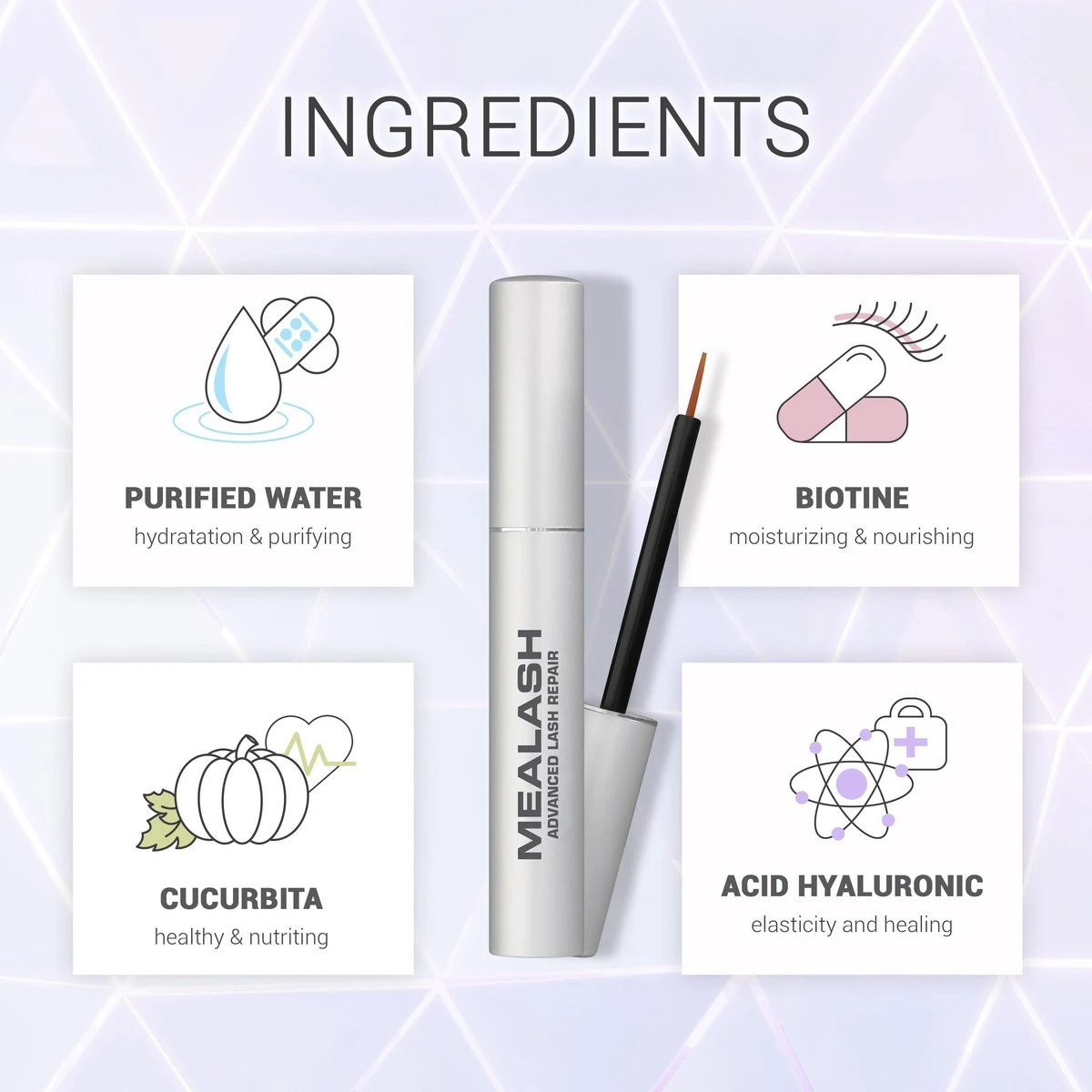 Wimperserum - MEALASH - Groeiserum 7 Wimperserum - MEALASH - Groeiserum - Afbeelding 7