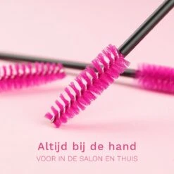 Wegwerp Wimperborsteltjes - Voor Mascara, Wimpers En Wenkbrauw - Wenkbrauw Borstel - 50 Stuks -Cosmetica winkel 1200x1200 1421