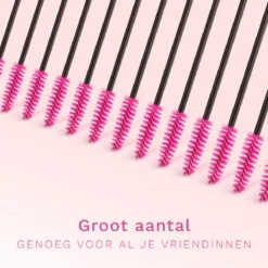 Wegwerp Wimperborsteltjes - Voor Mascara, Wimpers En Wenkbrauw - Wenkbrauw Borstel - 50 Stuks -Cosmetica winkel 1200x1200 1422