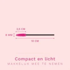 Wegwerp Wimperborsteltjes - Voor Mascara, Wimpers En Wenkbrauw - Wenkbrauw Borstel - 50 Stuks -Cosmetica winkel 1200x1200 1423
