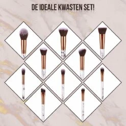 Luxe Make Up Kwasten Set - Make Up Brush - Oogschaduw – Beauty - Foundation Kwast - Poederkwast - Brush - Make Up - Cosmetica - Kwasten Set – Make Up Etui - Make Up Penselen Set – Make Up Set 15 Luxe Make Up Kwasten Set - Make Up Brush - Oogschaduw – Beauty - Foundation Kwast - Poederkwast - Brush - Make Up - Cosmetica - Kwasten Set – Make Up Etui - Make Up Penselen Set – Make Up Set -Cosmetica winkel 1200x1200 1445
