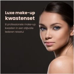 Saaf Make Up Kwasten - 8-Delige Set - Incl. Etui - Poederkwasten - Kabuki Kwast - Roze 10 Saaf Make Up Kwasten - 8-Delige Set - Incl. Etui - Poederkwasten - Kabuki Kwast - Roze -Cosmetica winkel 1200x1200 1450