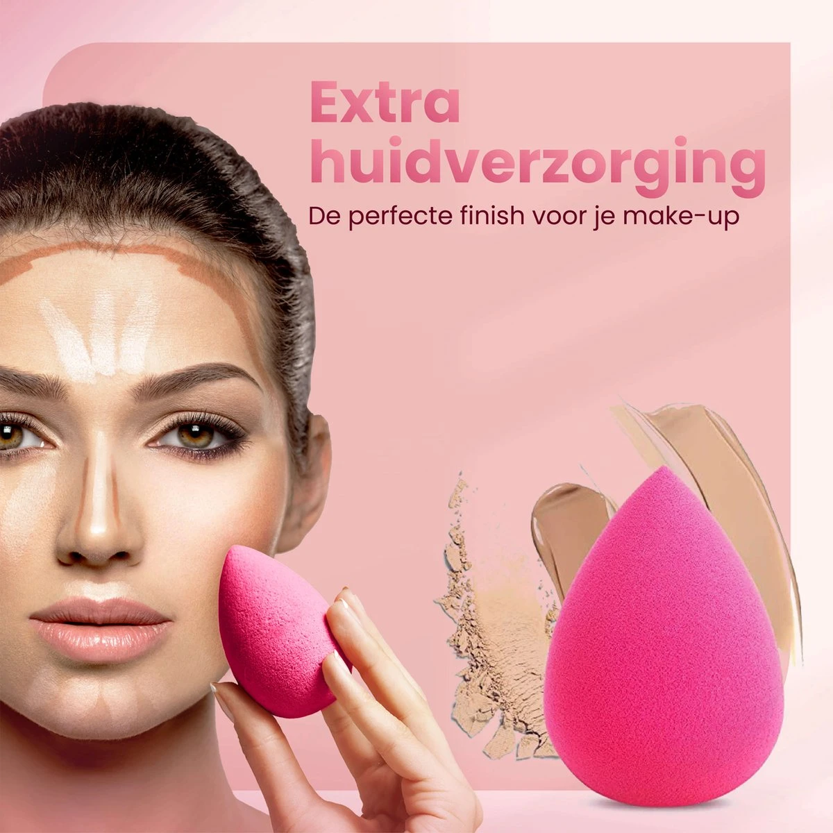 Beauty Blender - Make-up Sponsjes - Spons - 6 Stuks - Zacht & Perfecte Vorm! 2 Beauty Blender - Make-up Sponsjes - Spons - 6 Stuks - Zacht & Perfecte Vorm! - Afbeelding 2