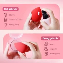 Beauty Blender - Make-up Sponsjes - Spons - 6 Stuks - Zacht & Perfecte Vorm! 11 Beauty Blender - Make-up Sponsjes - Spons - 6 Stuks - Zacht & Perfecte Vorm! -Cosmetica winkel 1200x1200 1454