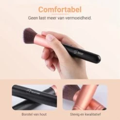 Bestope Make Up Kwasten Set Met Beauty Blenders 16 Delig - Brush Set - Kwasten Reiniger - Rosé Goud 14 Bestope Make Up Kwasten Set Met Beauty Blenders 16 Delig - Brush Set - Kwasten Reiniger - Rosé Goud -Cosmetica winkel 1200x1200 1493