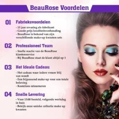 Make Up Kwasten Set - Make Up Brush - Oogschaduw - Foundation Kwast - Poeder Kwast - Brush - Make Up - Cosmetica - Kwasten Set – Make Up Tasje - 10 Stuks -Cosmetica winkel 1200x1200 1517