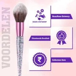 Make Up Kwasten Set - Make Up Brush - Oogschaduw - Foundation Kwast - Poeder Kwast - Brush - Make Up - Cosmetica - Kwasten Set – Make Up Tasje - 10 Stuks -Cosmetica winkel 1200x1200 1521