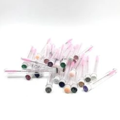 Wimperborstel In Buis - 8 Stuks - 2 In 1 Wimper-mascara Borstel In Herbruikbare Transparante Buis - Houder Voor Wimper Of Mascara Borstel - Lash Brush In Tube -Cosmetica winkel 1200x1200 1542