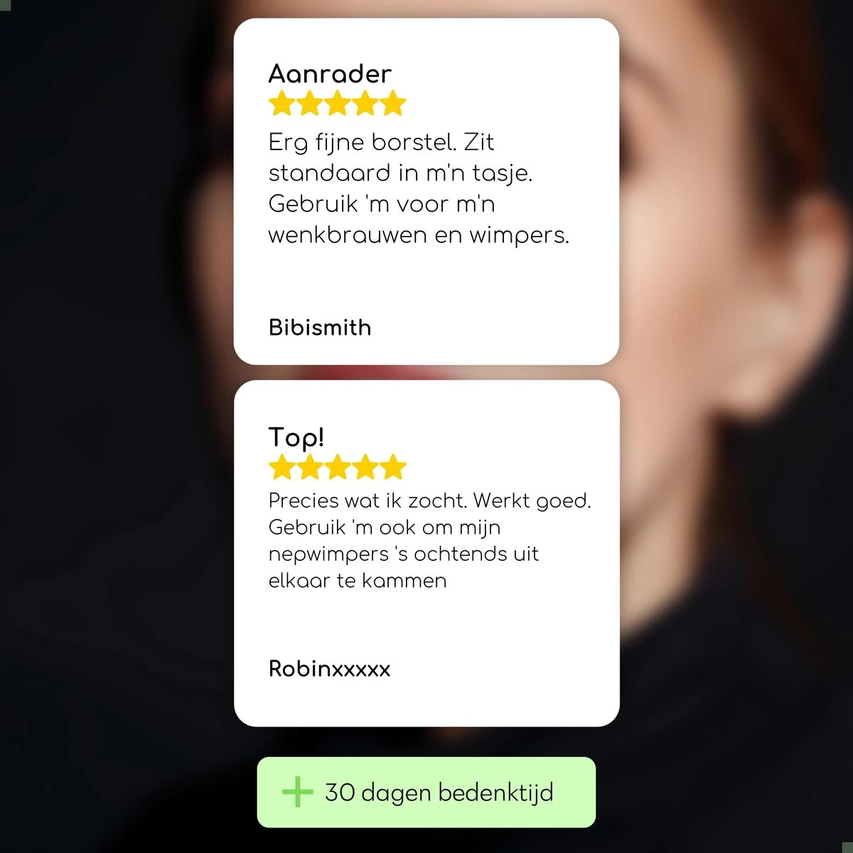 Essire Luxe Wenkbrauw Borstel - Wimperborstel - Wimperkam - 3-in-1 7 Essire Luxe Wenkbrauw Borstel - Wimperborstel - Wimperkam - 3-in-1 - Afbeelding 7