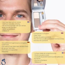 Herome Eye Care Wenkbrauw Poeder Taupe - Compact Brow Powder - Waterproof Verrijkt Met Panthenol - Volumineuze Wenkbrauwen -Cosmetica winkel 1200x1200 1613