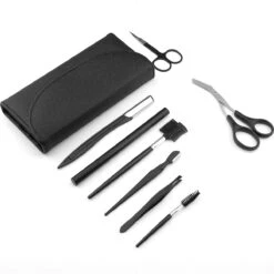 Wenkbrauw Trimmer Set - 8-delig – Met Epileer Pincet, 2x Wenkbrauw Schaartje, 2x Wenkbrauwmesje, Wenkbrauw Borstel, Wenkbrauwpotlood, Spoolie – In Stevige Etui - Zwart 21 Wenkbrauw Trimmer Set - 8-delig – Met Epileer Pincet, 2x Wenkbrauw Schaartje, 2x Wenkbrauwmesje, Wenkbrauw Borstel, Wenkbrauwpotlood, Spoolie – In Stevige Etui - Zwart -Cosmetica winkel 1200x1200 1705