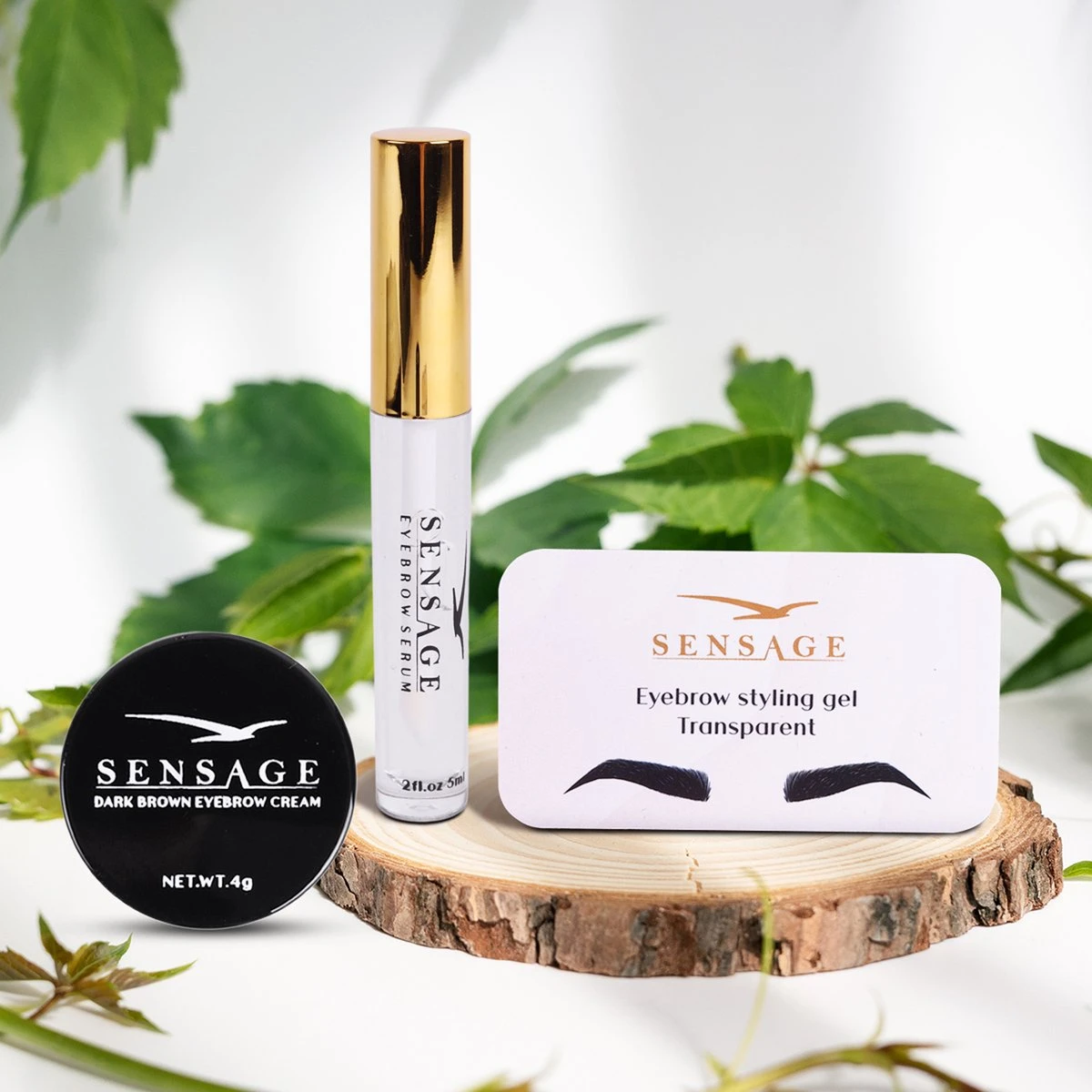 Sensage Wenkbrauwgel Set | Brow Soap | Pomade Donkerbruin | Wenkbrauw Serum | Wenkbrauw Borstel 3 Stuks 5 Sensage Wenkbrauwgel Set | Brow Soap | Pomade Donkerbruin | Wenkbrauw Serum | Wenkbrauw Borstel 3 Stuks - Afbeelding 5