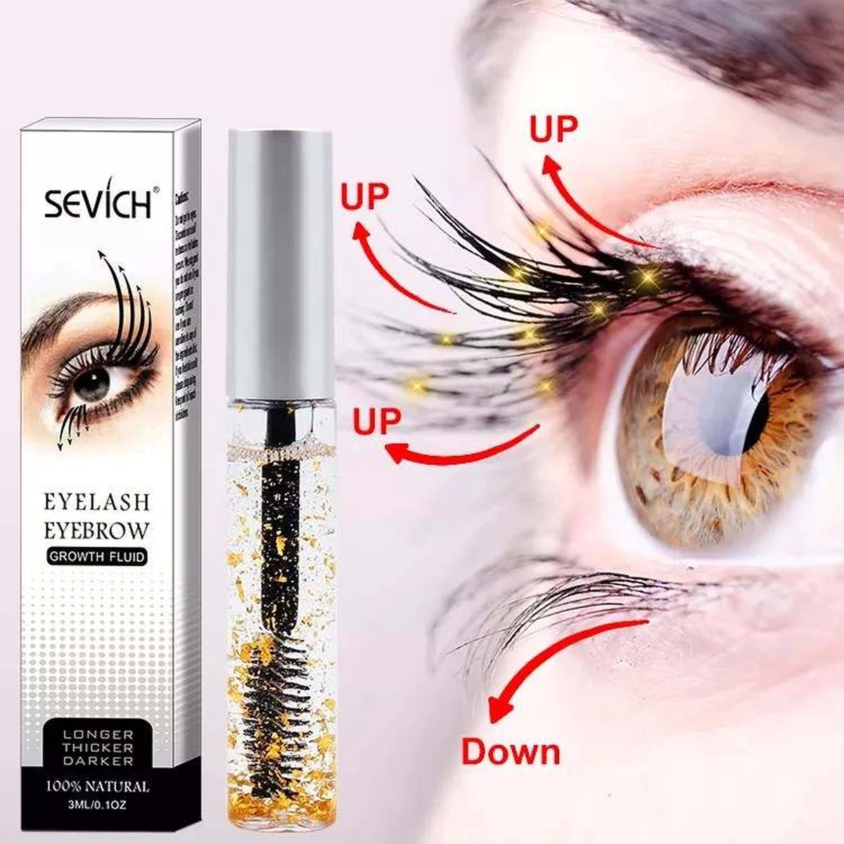 2 In 1 - Wimperserum - Wenkbrauwserum - Groei Serum - Met Vitamine E - Nummer 1 Best Seller In Amerika - 1 2 In 1 - Wimperserum - Wenkbrauwserum - Groei Serum - Met Vitamine E - Nummer 1 Best Seller In Amerika -