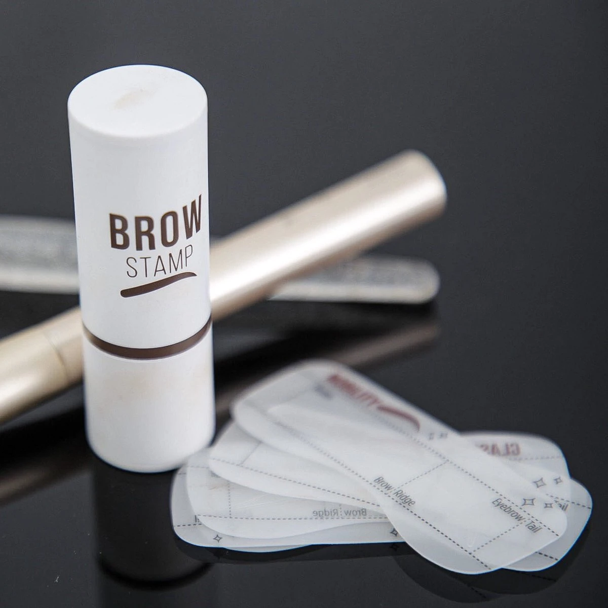 ProductPlanet Premium Wenkbrauw Stempel - Wenkbrauw Sjabloon - Wenkbrauwstempel - Brow Stamp - 10 Sjablonen - Borsteltje - Herbruikbaar - Waterdicht - Cadeau Voor Haar - Mediumbruin 6 ProductPlanet Premium Wenkbrauw Stempel - Wenkbrauw Sjabloon - Wenkbrauwstempel - Brow Stamp - 10 Sjablonen - Borsteltje - Herbruikbaar - Waterdicht - Cadeau Voor Haar - Mediumbruin - Afbeelding 6