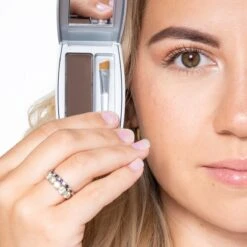 Herome Eye Care Wenkbrauw Poeder Zwart - Compact Brow Powder Nearly Black - Waterproof Verrijkt Met Panthenol - Volumineuze Wenkbrauwen In Een Handomdraai -Cosmetica winkel 1200x1200 1865