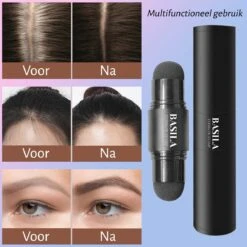 Basila® Duo Wenkbrauw Stempel Kit - Donker Bruin & Bruin - Watervast - Matte Poeder - Trimmer - 26 Stencils -Cosmetica winkel 1200x1200 1880