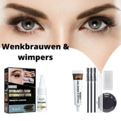 2 In 1 - Henna Wenkbrauwverf En Wimperverf - Bruin - Henna Brows - DIY Henna Brows Kit - Starterspakket -Cosmetica winkel 1200x1200 273